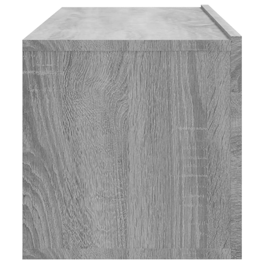 Tv-Meubelen Wandgemonteerd 100X30X30 Cm Hout Grijs sonoma