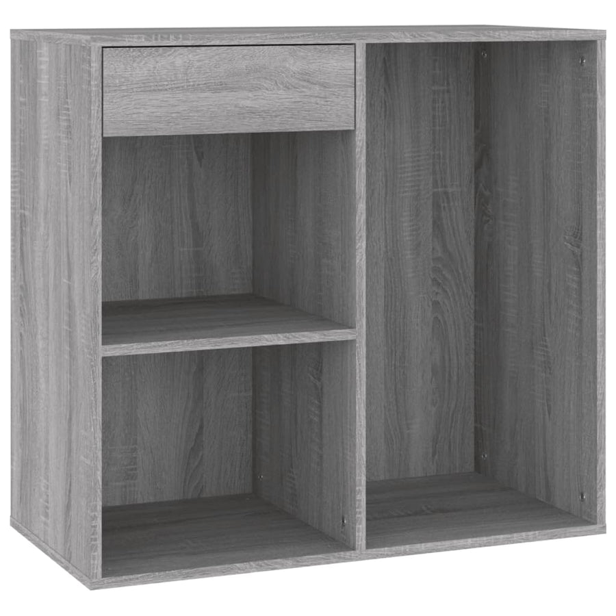 Cosmeticakast 80X40X75 Cm Bewerkt Hout Grijs Sonoma Eikenkleur