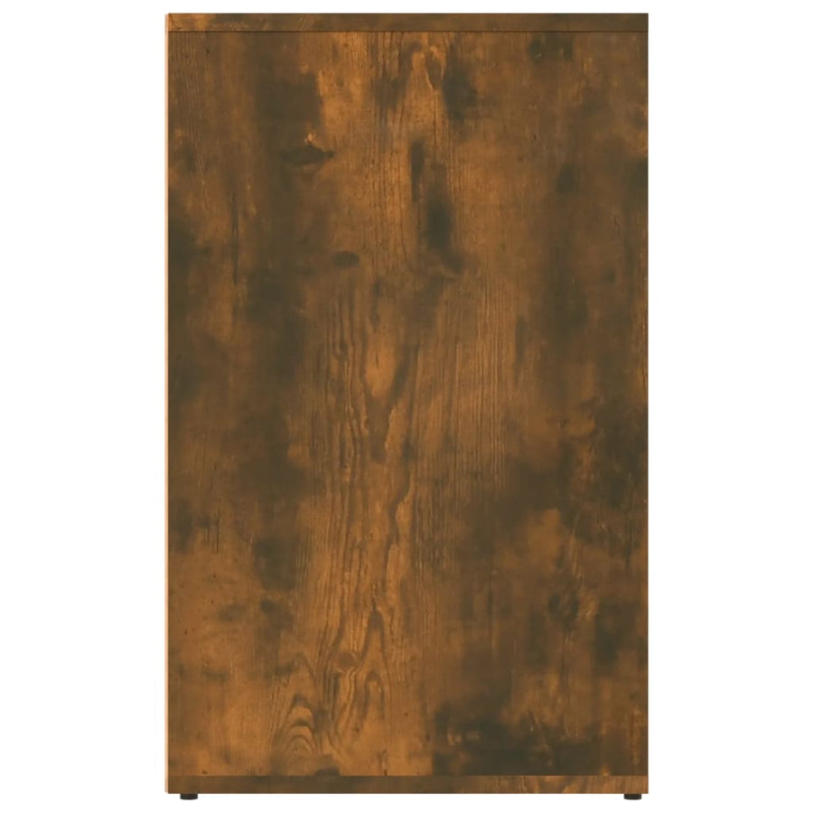 Kledingkast 80X40X65 Cm Bewerkt Hout Gerookt Eikenkleurig 1