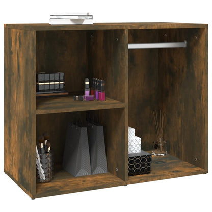 Kledingkast 80X40X65 Cm Bewerkt Hout Gerookt Eikenkleurig 1