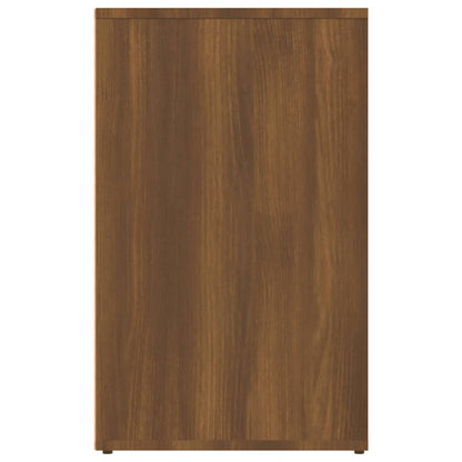 Kledingkast 80X40X65 Cm Bewerkt Hout Bruineikenkleurig