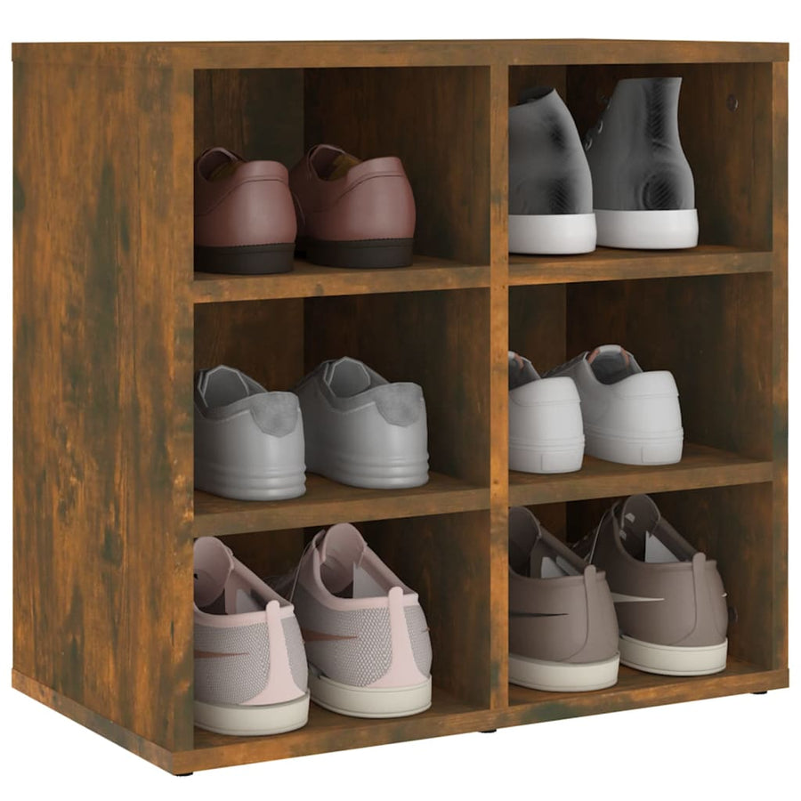 Schoenenkast 52,5X30X50 Cm Gerookt Eikenkleurig 1