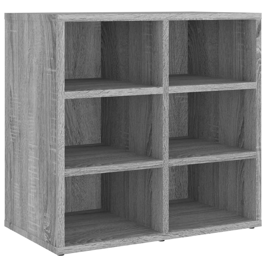 Schoenenkast 52,5X30X50 Cm Eikenkleurig 1 Grijs sonoma