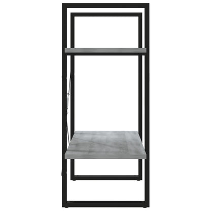 Boekenkast Eikenkleurig Grijs Sonoma 60 x 30 x 70 cm Bewerkt hout