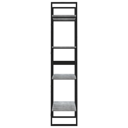 Boekenkast Eikenkleurig Grijs Sonoma 60 x 30 x 140 cm Bewerkt hout