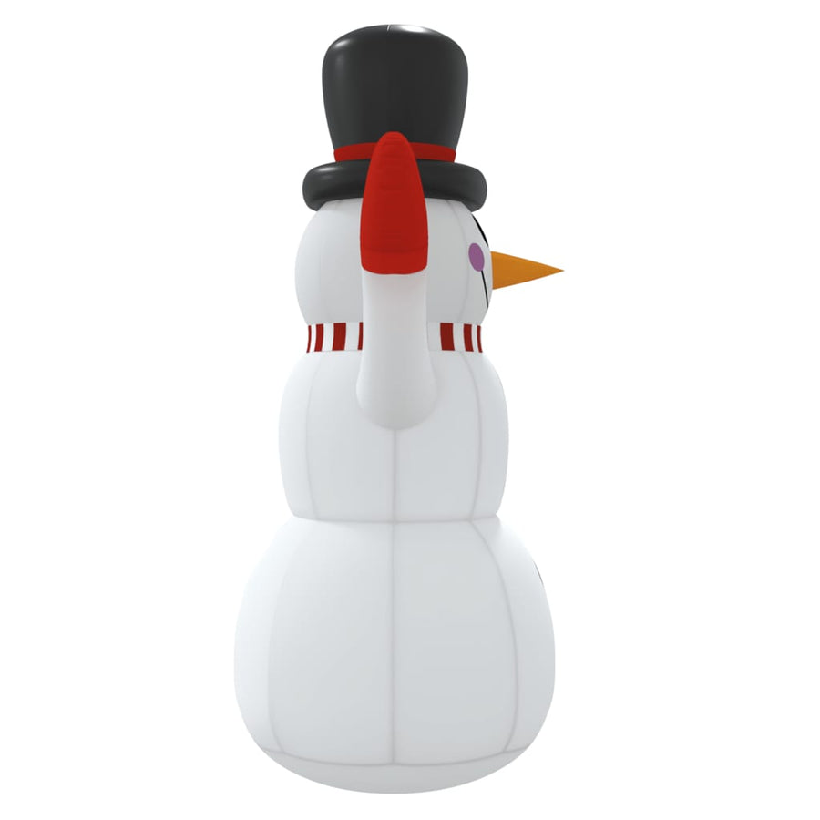 Sneeuwpop opblaasbaar met LED's 120 cm 120 cm