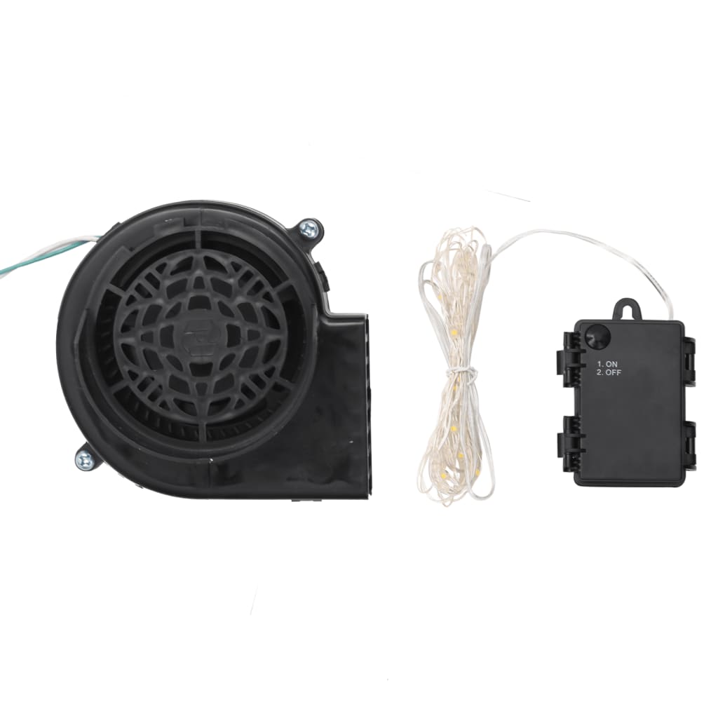 Sneeuwpop opblaasbaar met LED's 120 cm 120 cm