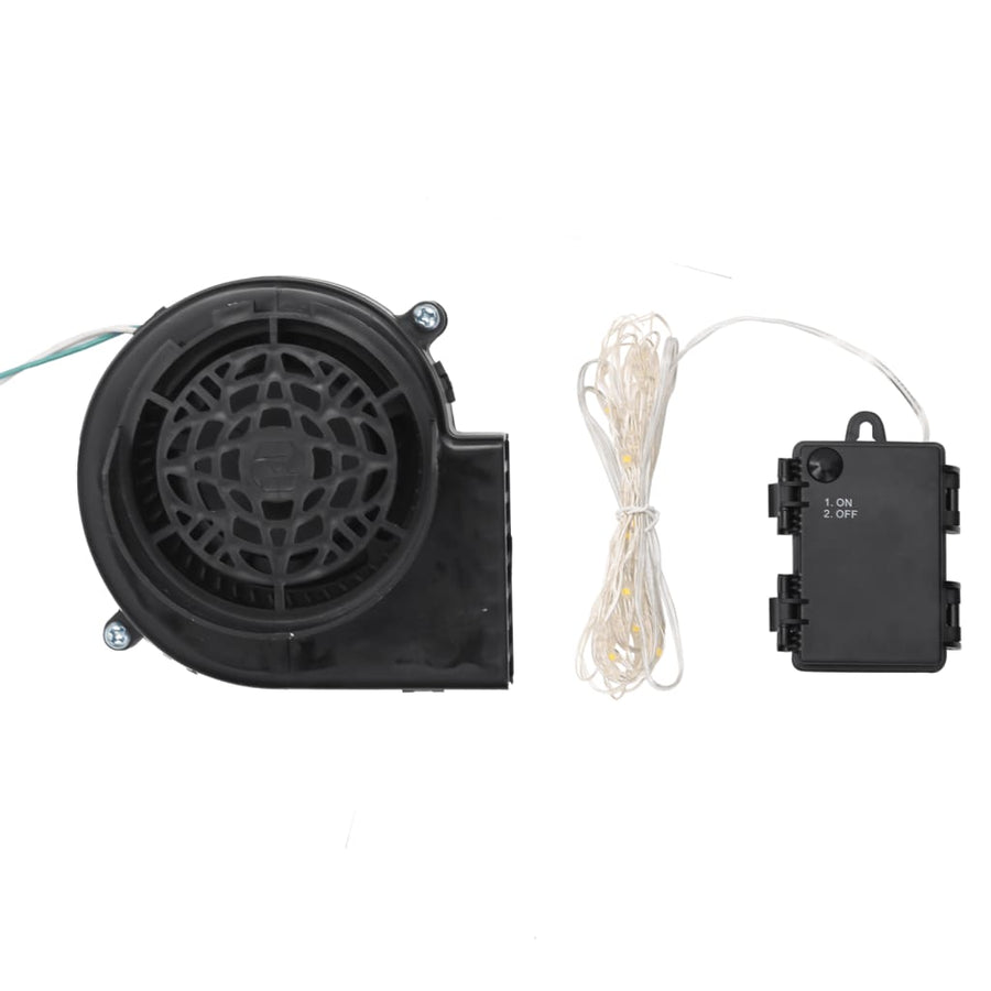 Sneeuwpop opblaasbaar met LED's 120 cm 120 cm