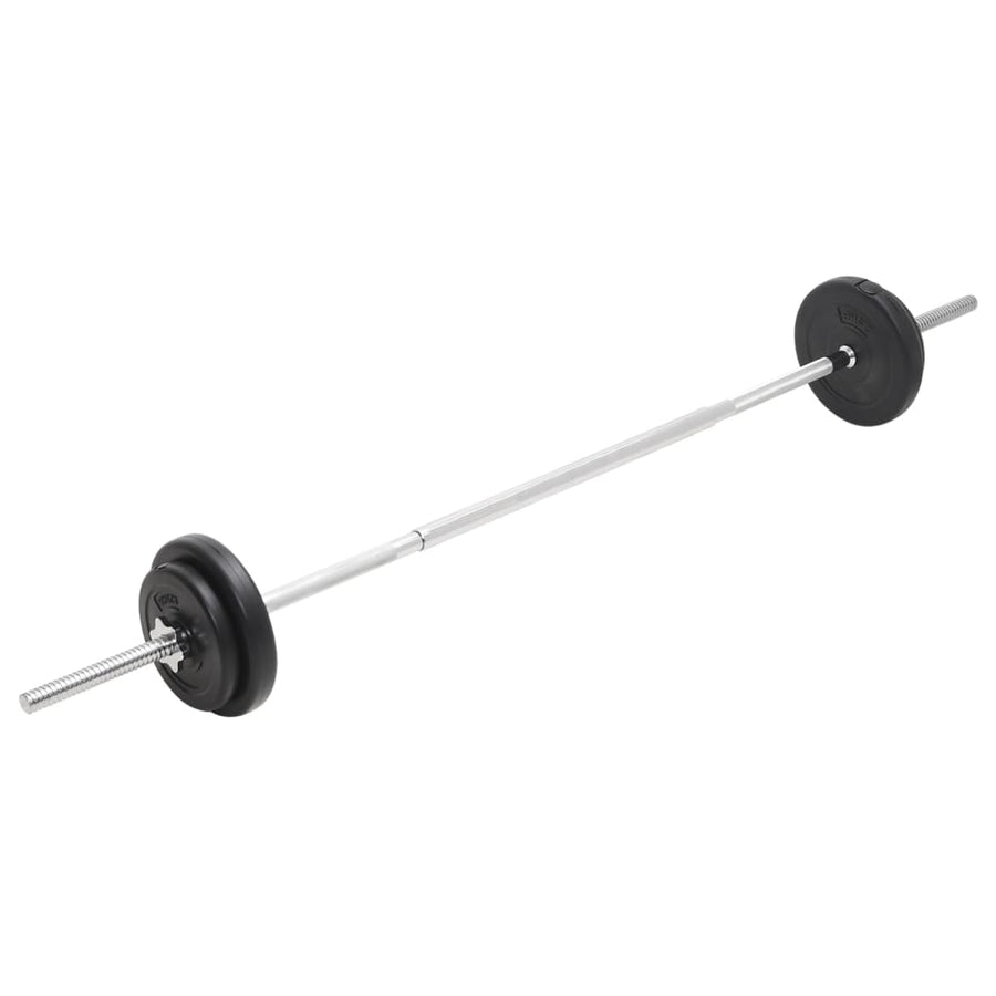Halterset 30 kg Rechte stang + curlstang + halterstang