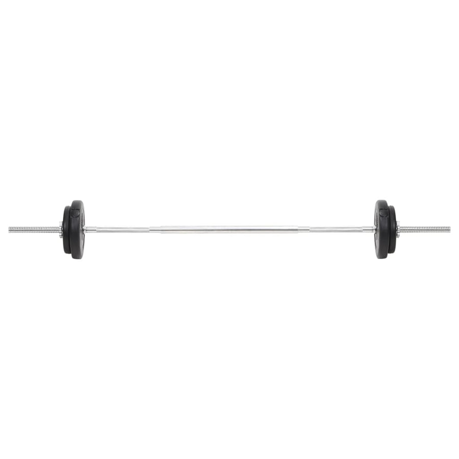 Halterset 30 kg Rechte stang + curlstang + halterstang