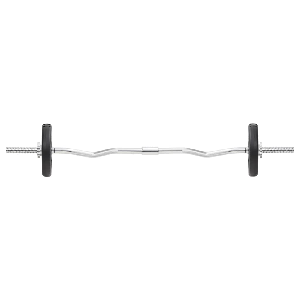 Halterset 30 kg Rechte stang + curlstang + halterstang