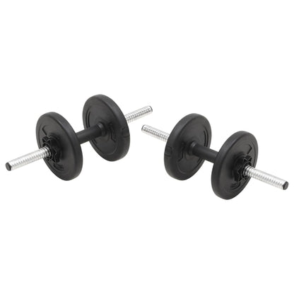 Halterset 30 kg Rechte stang + supercurlstang + halterstang