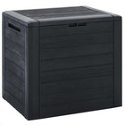 Garden box 58.5x46x55 cm polypropylene anthracite