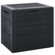 Tuinbox 58,5x46x55 cm polypropeen antraciet 140L