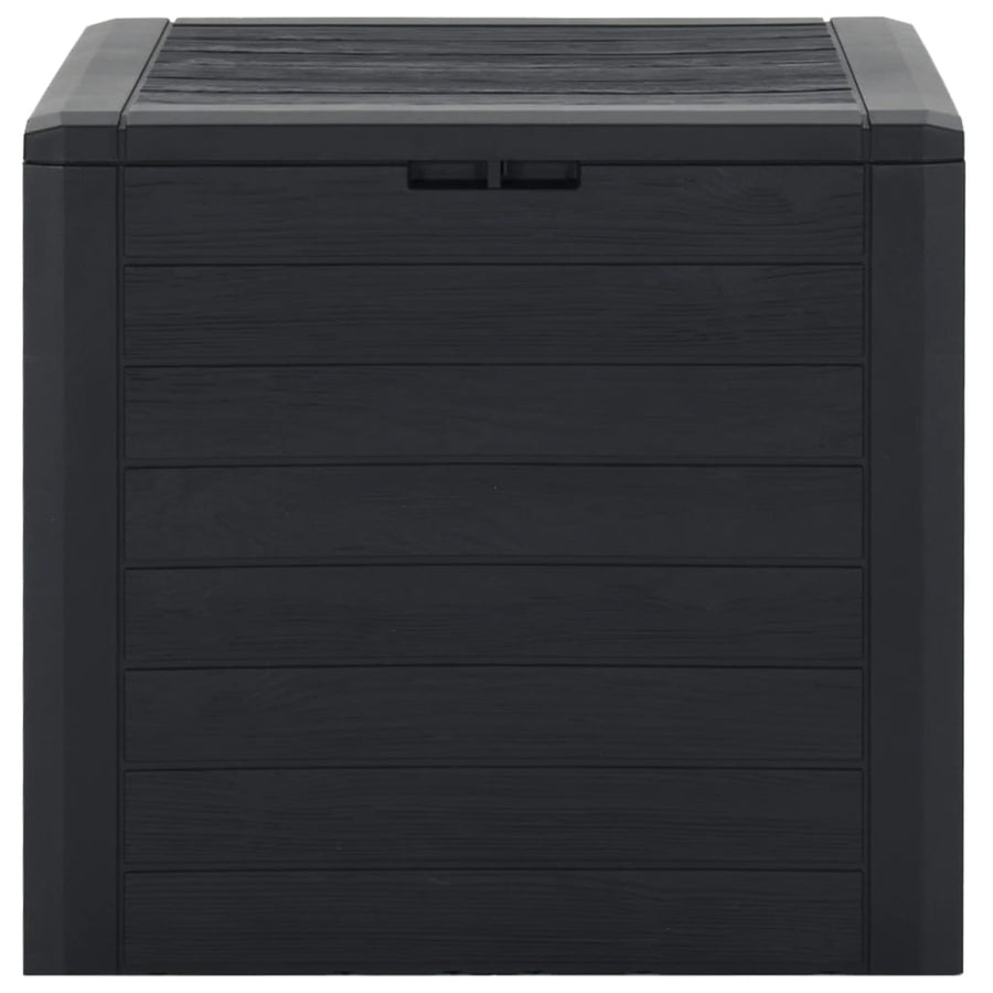 Tuinbox 58,5X46X55 Cm Polypropeen Antracietkleurig 140 l