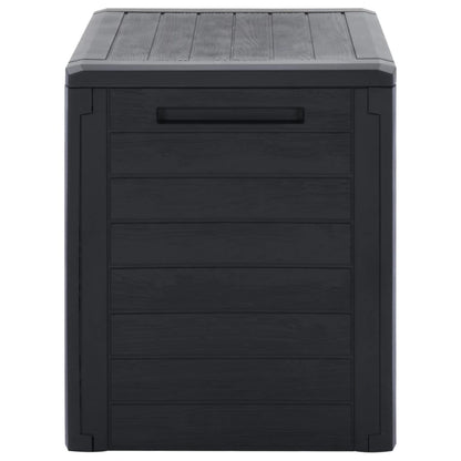 Tuinbox 58,5X46X55 Cm Polypropeen Antracietkleurig 140 l