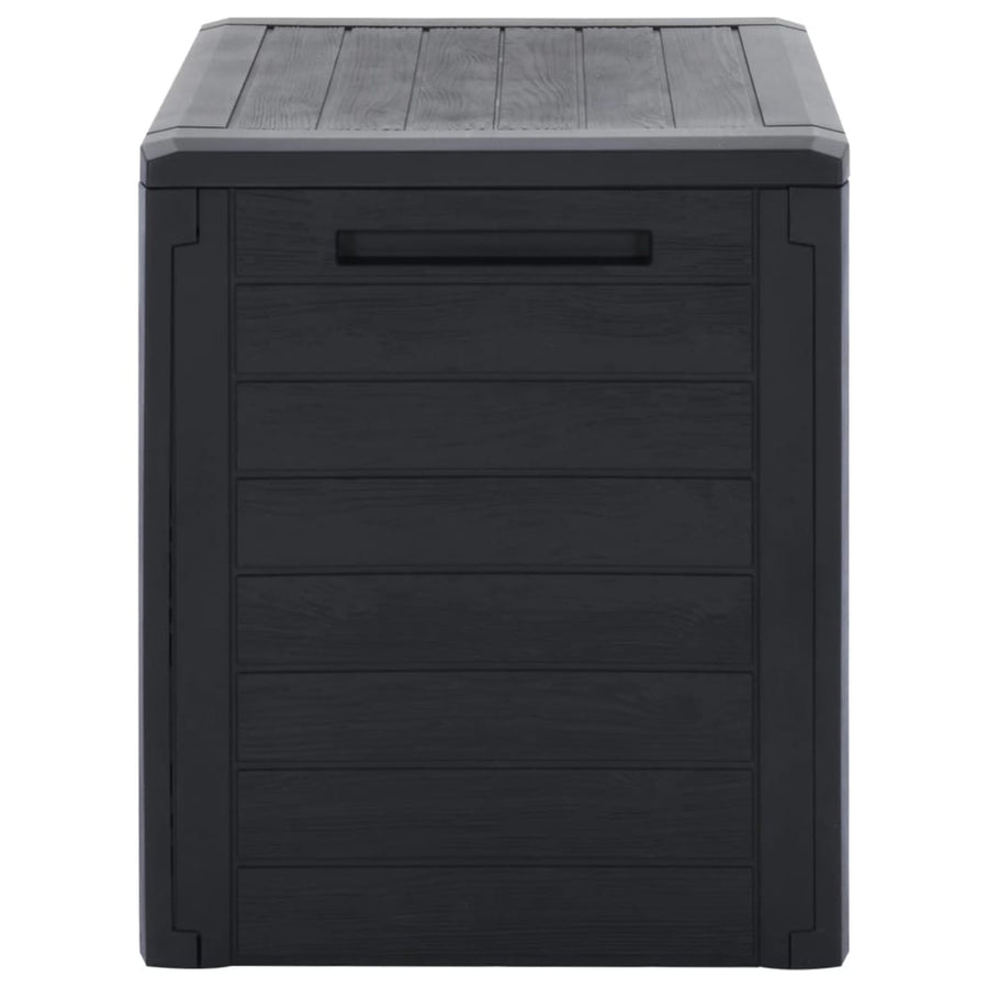 Tuinbox 58,5X46X55 Cm Polypropeen Antracietkleurig 140 l