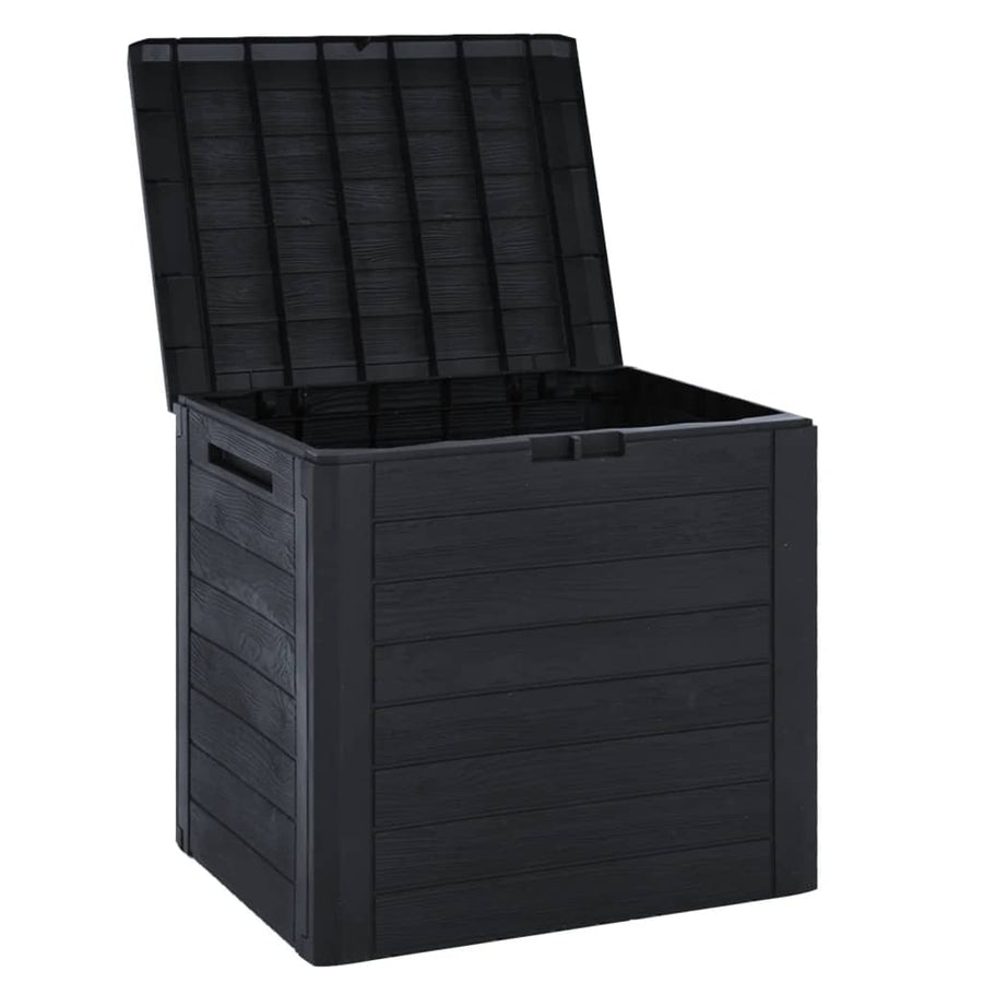 Tuinbox 58,5X46X55 Cm Polypropeen Antracietkleurig 140 l