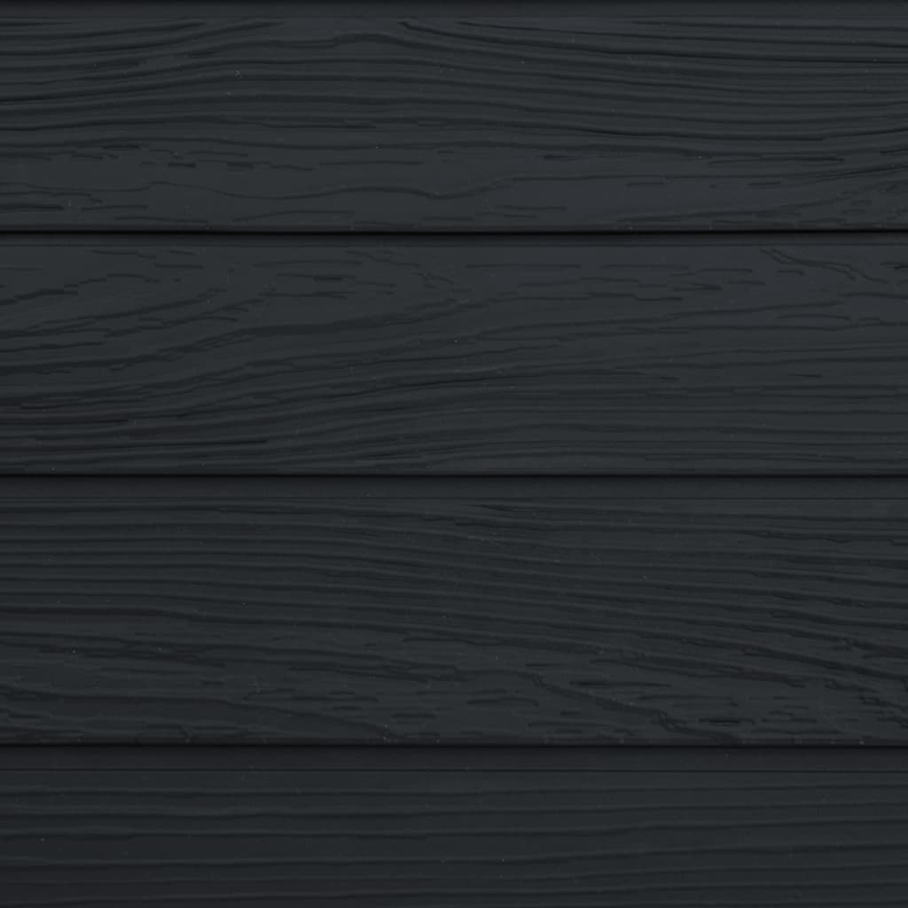 Tuinbox 58,5X46X55 Cm Polypropeen Antracietkleurig 140 l