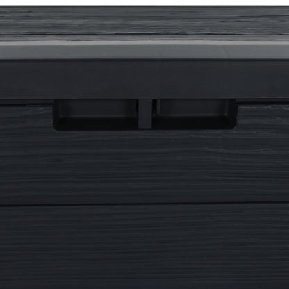 Tuinbox 58,5X46X55 Cm Polypropeen Antracietkleurig 140 l