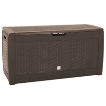 Tuinbox 119X48X60 Cm Polypropeen 310 l Bruin