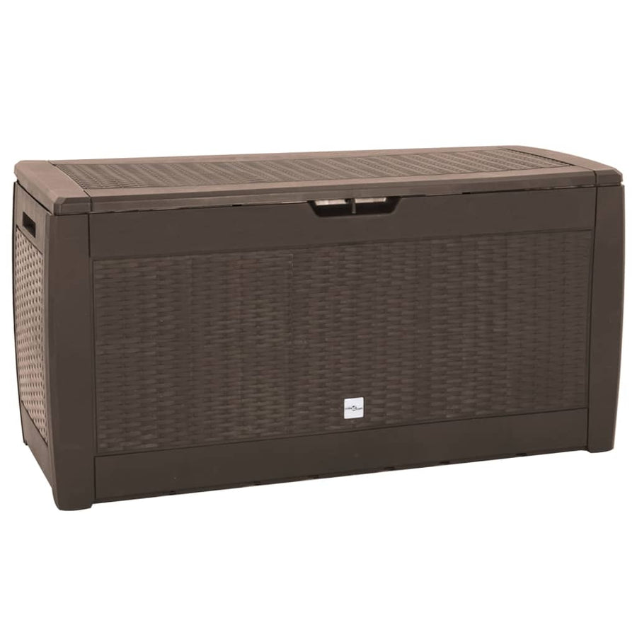 Tuinbox 119X48X60 Cm Polypropeen 310 l Bruin
