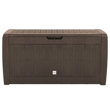 Tuinbox 119X48X60 Cm Polypropeen 310 l Bruin