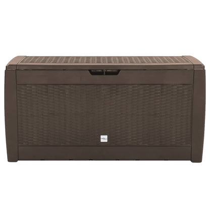 Tuinbox 119X48X60 Cm Polypropeen 310 l Bruin