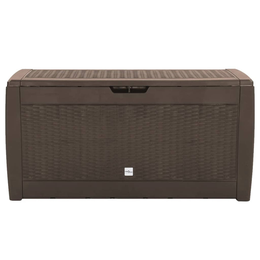 Tuinbox 119X48X60 Cm Polypropeen 310 l Bruin