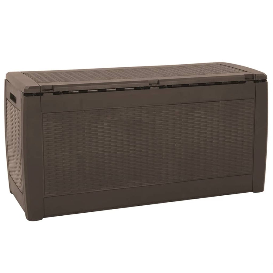 Tuinbox 119X48X60 Cm Polypropeen 310 l Bruin