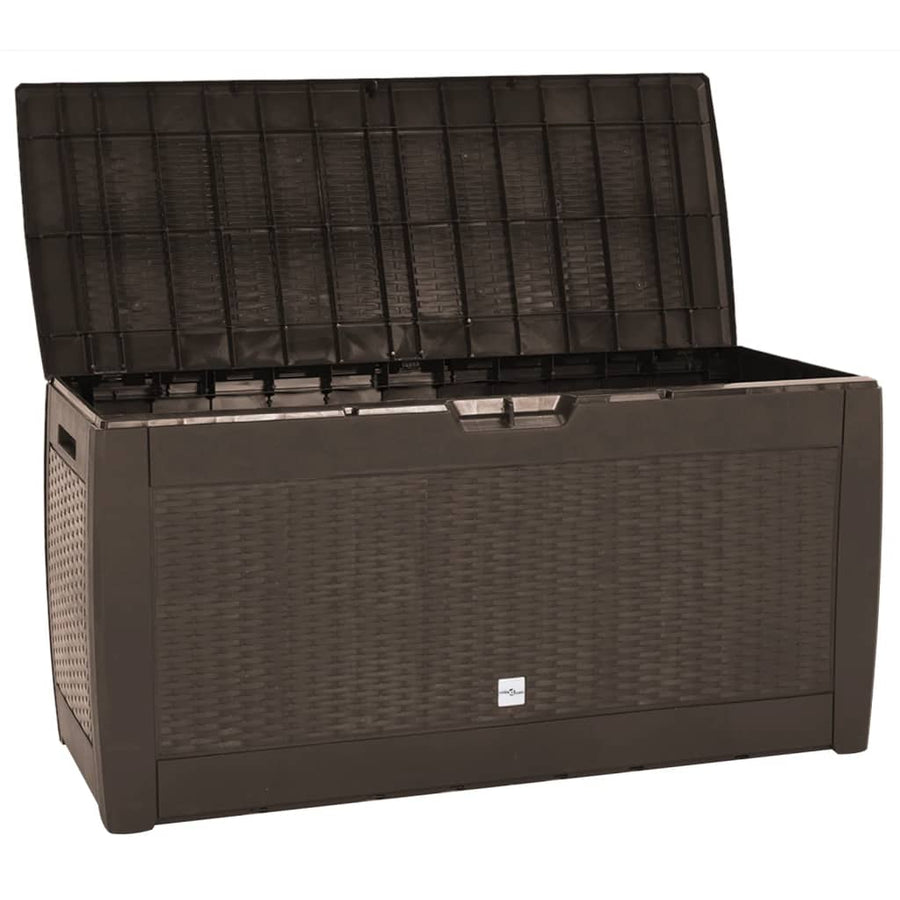 Tuinbox 119X48X60 Cm Polypropeen 310 l Bruin