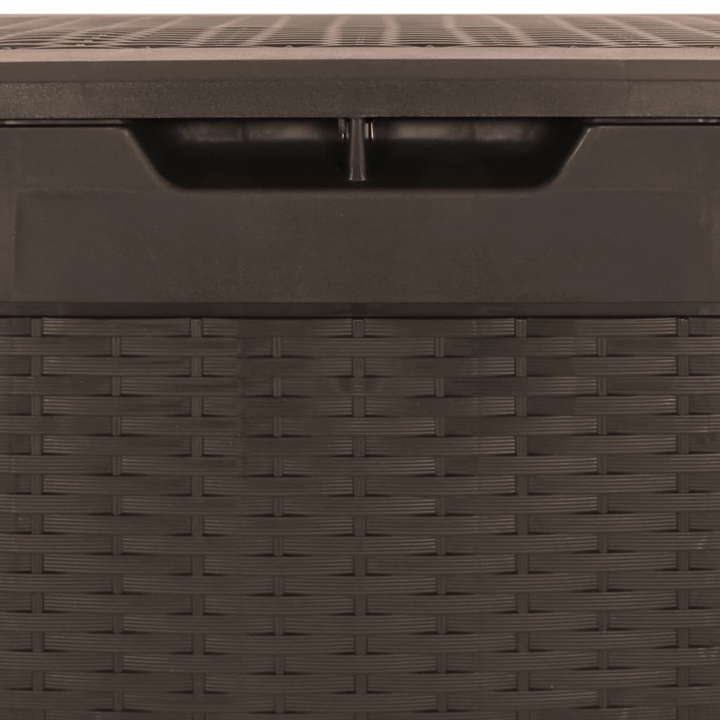 Tuinbox 119X48X60 Cm Polypropeen 310 l Bruin