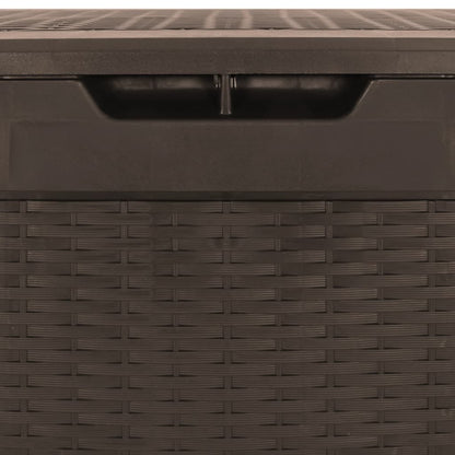 Tuinbox 119X48X60 Cm Polypropeen 310 l Bruin