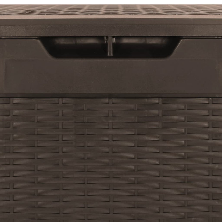 Tuinbox 119X48X60 Cm Polypropeen 310 l Bruin