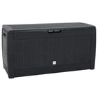 Tuinbox 119x48x60 cm polypropeen antraciet