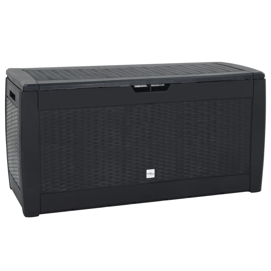 Tuinbox 119X48X60 Cm Polypropeen Antracietkleurig 310 l