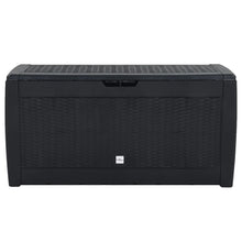 Tuinbox 119X48X60 Cm Polypropeen Antracietkleurig 310 l
