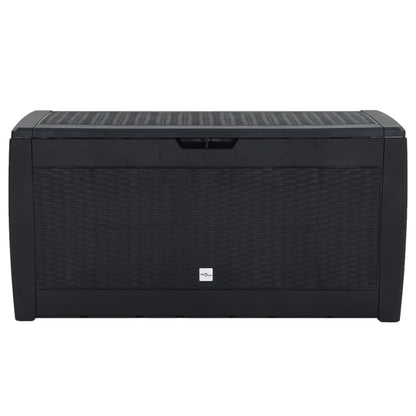 Tuinbox 119X48X60 Cm Polypropeen Antracietkleurig 310 l
