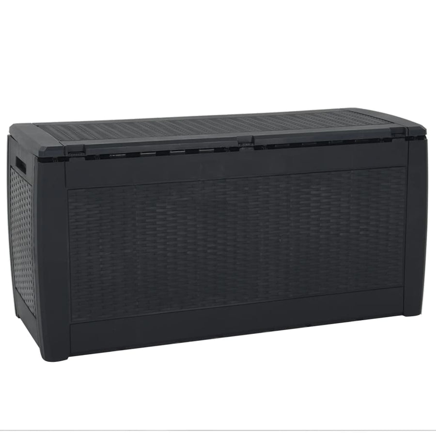 Tuinbox 119X48X60 Cm Polypropeen Antracietkleurig 310 l