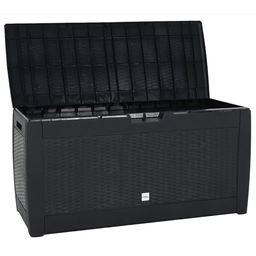 Tuinbox 119X48X60 Cm Polypropeen Antracietkleurig 310 l