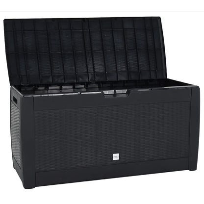 Tuinbox 119X48X60 Cm Polypropeen Antracietkleurig 310 l