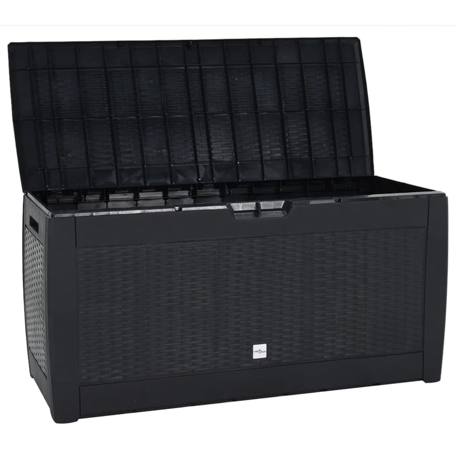 Tuinbox 119X48X60 Cm Polypropeen Antracietkleurig 310 l