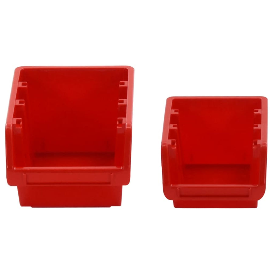 -Delige Sorteersysteemset 77X39 Cm Polypropeen Rood En Zwart 30