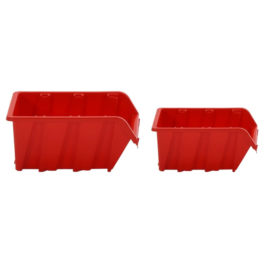 -Delige Sorteersysteemset 77X39 Cm Polypropeen Rood En Zwart 30