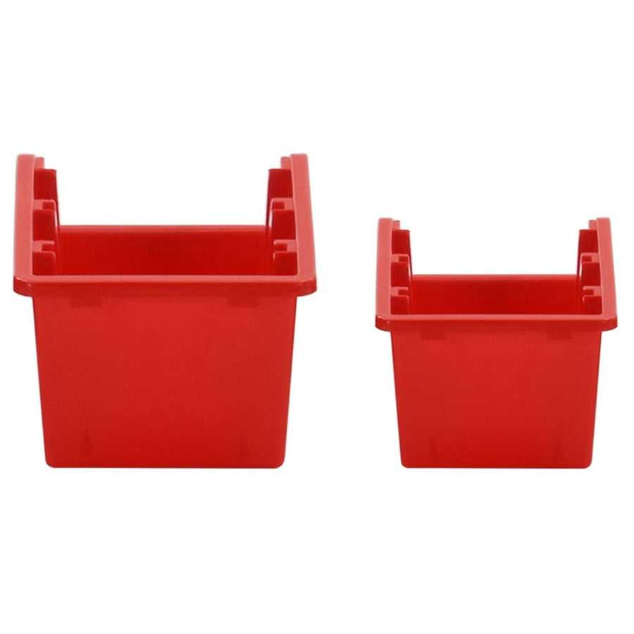 -Delige Sorteersysteemset 77X39 Cm Polypropeen Rood En Zwart 30
