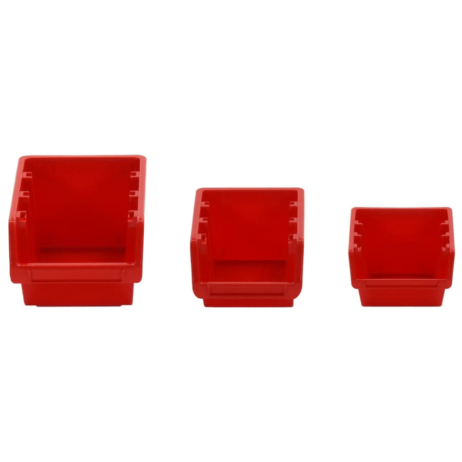 26-delige Sorteersysteemset 77x39 cm polypropeen rood en zwart