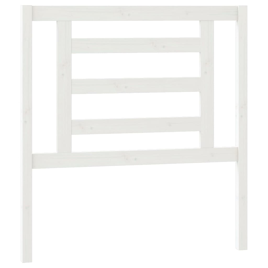 Slaapbank Uitschuifbaar Massief Grenenhout Wit 2X(90X200) Cm