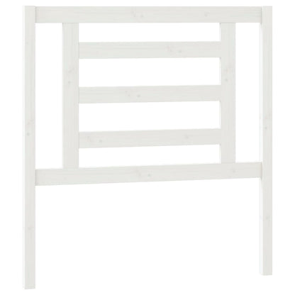 Slaapbank Uitschuifbaar Massief Grenenhout Wit 2X(90X200) Cm