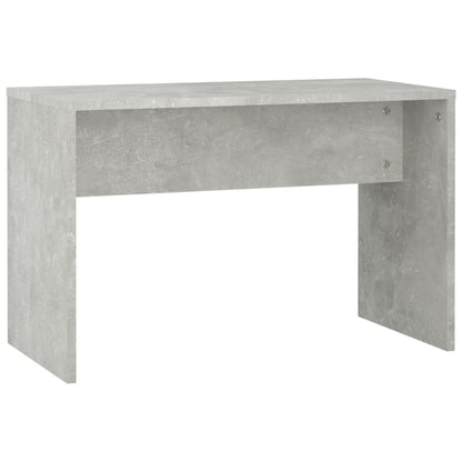 Kaptafelset met LED's bewerkt hout betongrijs 86.5 x 35 x 136 cm Betongrijs