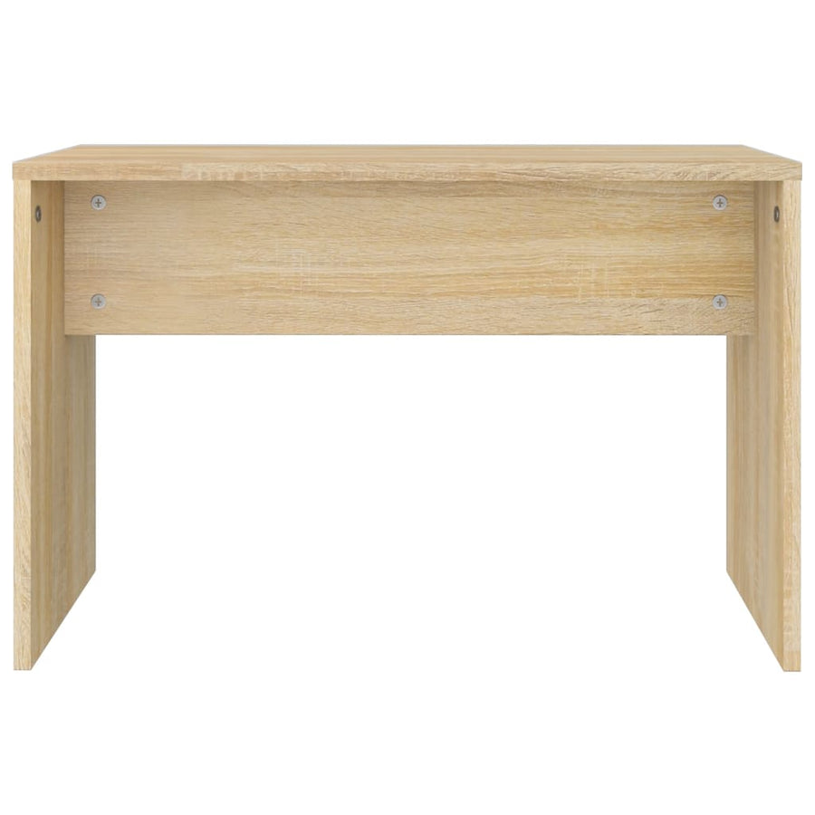 Kaptafelset 74,5X40X141 Cm Kleurig Sonoma eiken